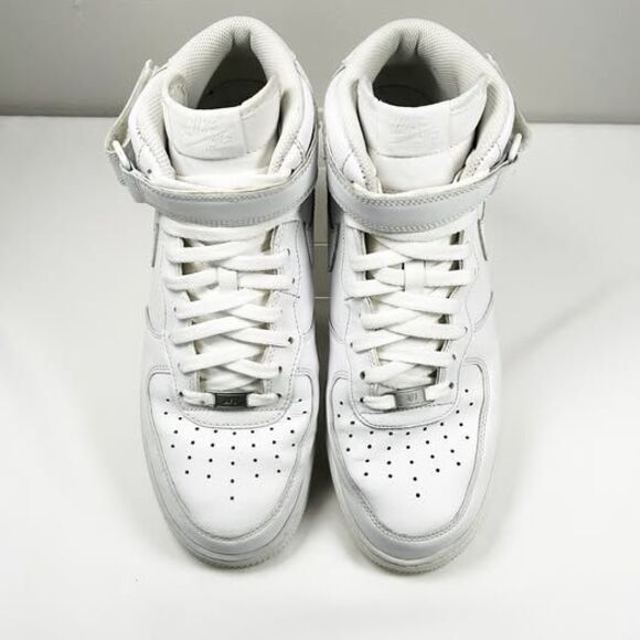 Nike Air Force 1 Mid ‘07 – All White – Men’s Size (11) - Picture 5 of 8